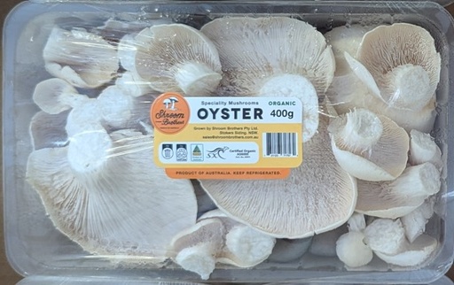 [SBOY400g] Organic Oyster Mushrooms 400g
