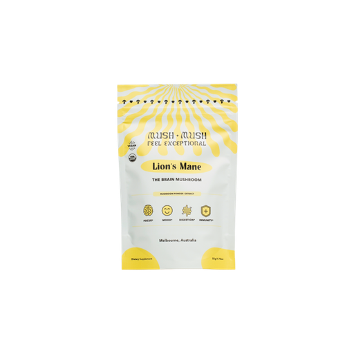 [MuLnm50] Organic Lion's Mane - The Brain Mushroom, 50g