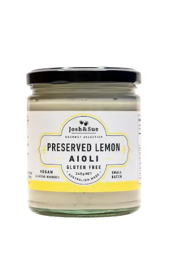 [JSOI08] Josh&Sue Preserved Lemon Aioli  -VEGAN 260g