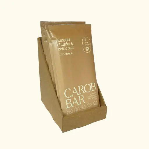Carob Bars - Almond and Celtic Salt 90g